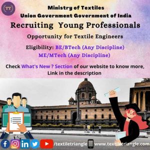 textile ministry young professional recruitment