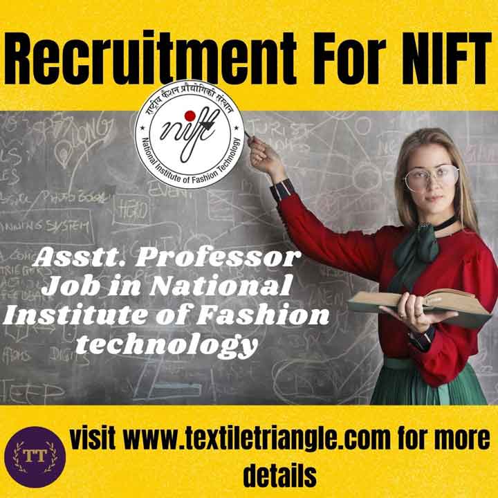 assistant professor textile nift
