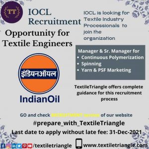 iocl textile job