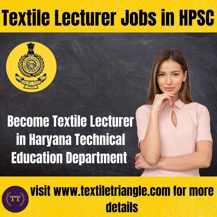 hpsc textile lecturer job