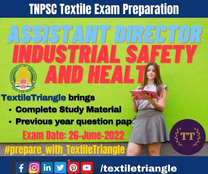 tnpsc assistant director industrial safety and health textile