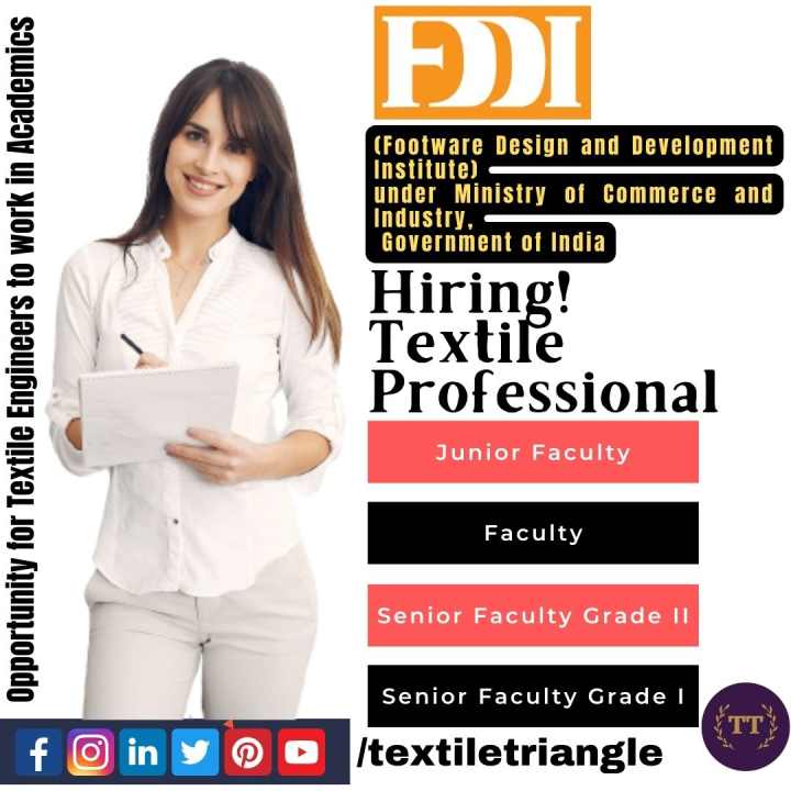 fddi textile job footwear