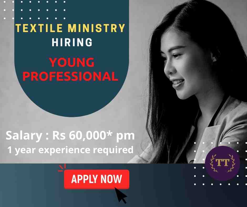 textile ministry young professional job