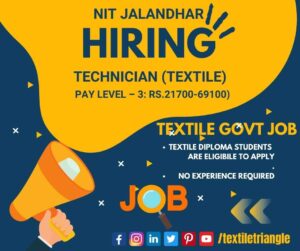 technician textile nit jalandhar