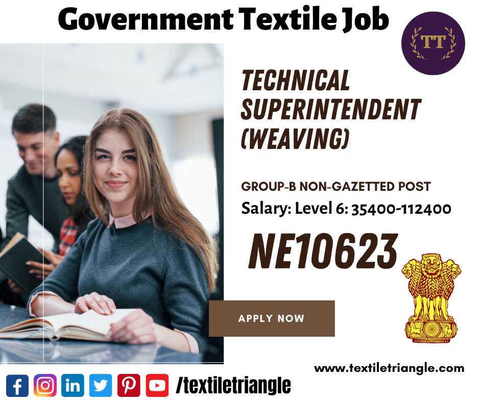 Technical Superintendent Weaving NE10623