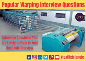 Warping Interview Questions