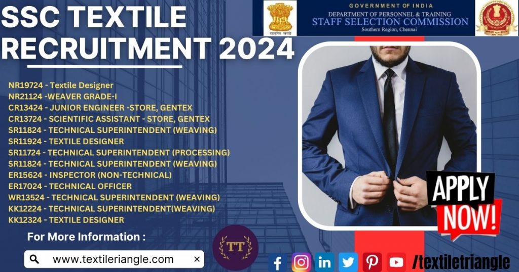 ssc textile recruitment